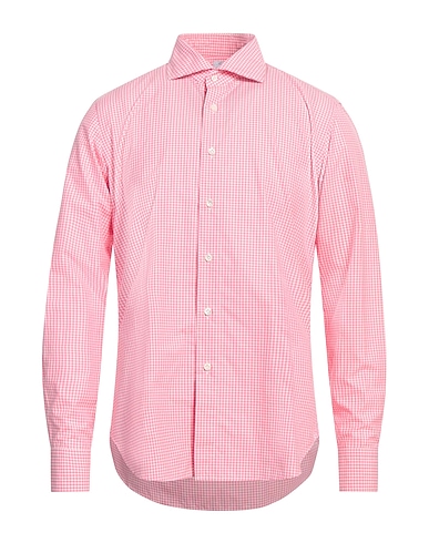 AGHO Checked shirt Pink 100% Cotton