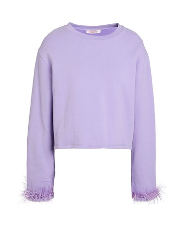 KONTATTO Sweatshirt Lilac 100% Cotton