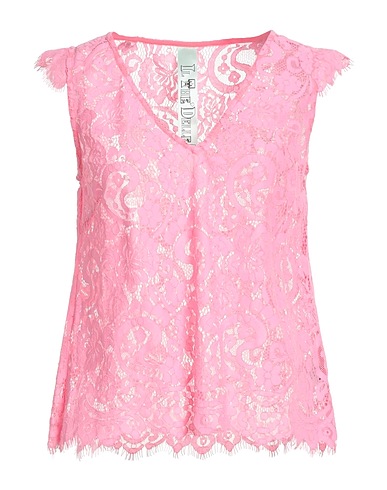 IL THE' DELLE 5 Top Pink 65% Cotton, 35% Nylon
