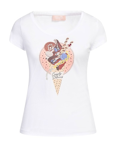 LIU •JO T-shirt White 100% Cotton