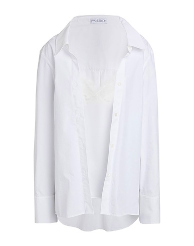 JW ANDERSON Top White 100% Cotton, Polyester, Nylon