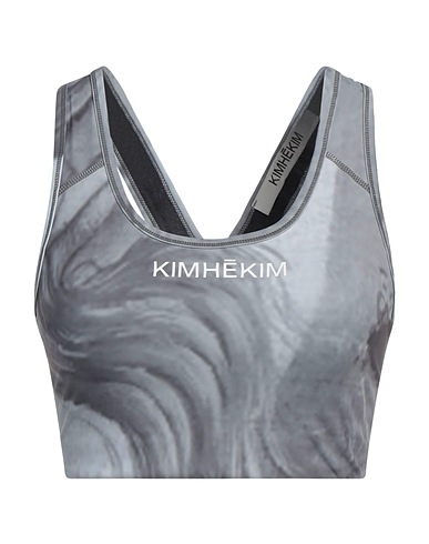 KIMHEKIM Top Grigio 81% Poliestere, 19% Elastan