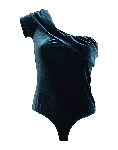 AGOLDE TOPS & TEES Deep teal 90% Polyester, 10% Elastane