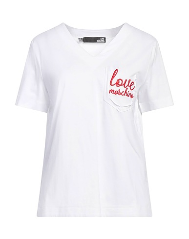 LOVE MOSCHINO T-shirt White 100% Cotton