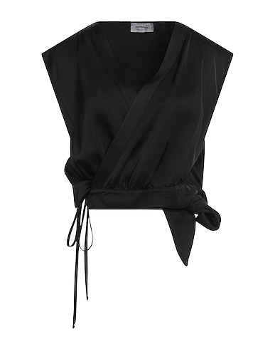 DANIELE FIESOLI Top COLLEZIONE N_01 Black 100% Viscose