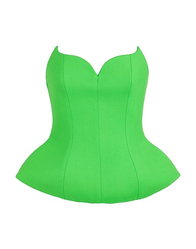 GIUSEPPE DI MORABITO Top Verde 97% Lana, 3% Lycra®