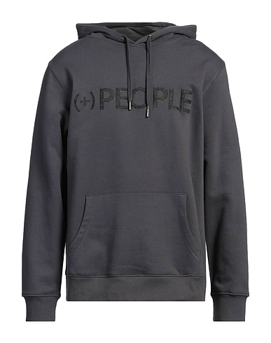 (+) PEOPLE Hooded sweatshirt Lead 80% Cotton, 20% Polyester