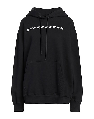 MSGM Hooded sweatshirt Black 100% Cotton