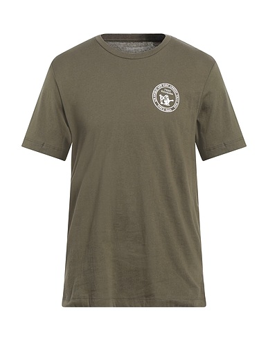 TRUE RELIGION T-shirt Verde militare 100% Cotone