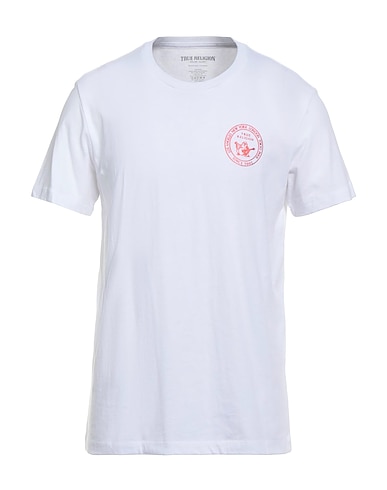 TRUE RELIGION T-shirt Bianco 100% Cotone