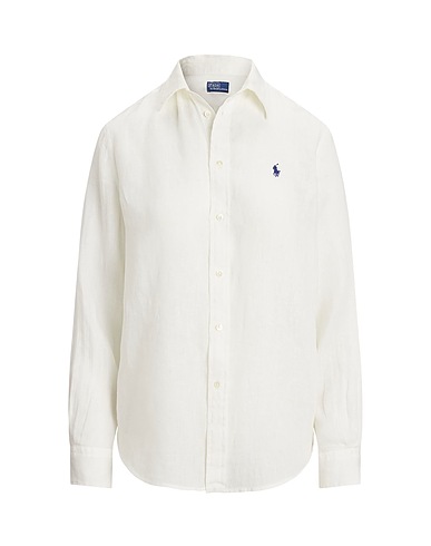POLO RALPH LAUREN リネンシャツ CLASSIC FIT LINEN SHIRT ホワイト リネン 100%