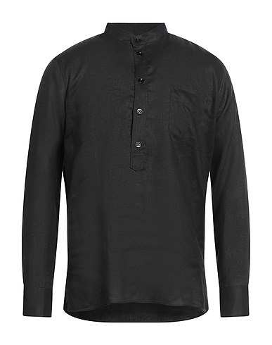 PT Torino Camicia in lino Nero 100% Lino