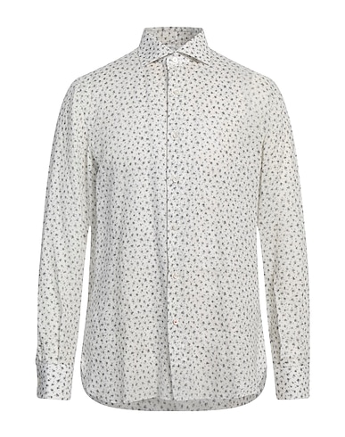 ISAIA Linen shirt White 100% Linen