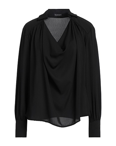 CRISTINAEFFE Top Schwarz 100% Polyester