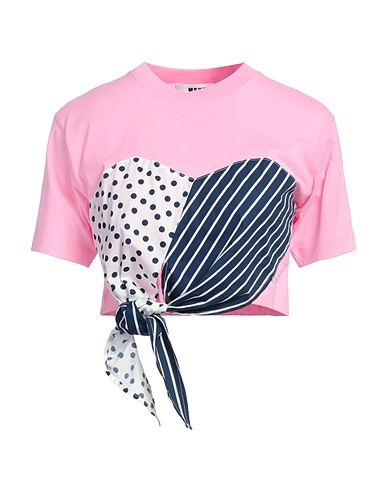 MSGM Crop top Pink 100% Cotton