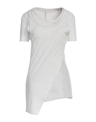 MASNADA T-shirt Light grey 100% Cotton