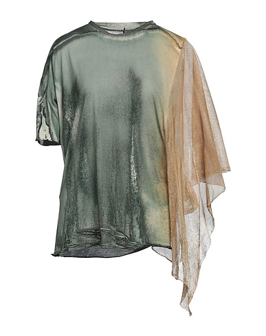 MASNADA T-shirt Sage green 100% Cotton