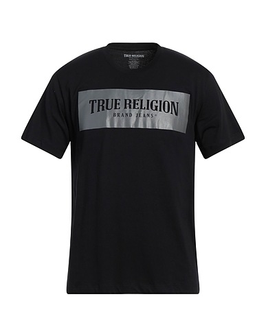 TRUE RELIGION T-shirt Black 100% Cotton