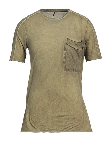 MASNADA T-shirt Verde chiaro 100% Cotone