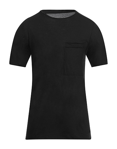 MASNADA T-shirt Nero 100% Cotone