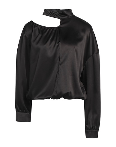 CRISTINAEFFE Top Nero 94% Poliestere, 6% Elastan