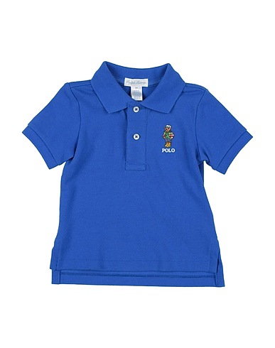 POLO RALPH LAUREN Poloshirt POLO BEAR COTTON MESH POLO SHIRT
 Königsblau 100% Baumwolle