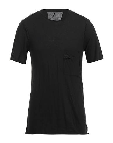 MASNADA T-shirt Nero 100% Cotone