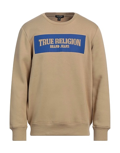 TRUE RELIGION Sweatshirt Camel 60% Cotton, 40% Polyester