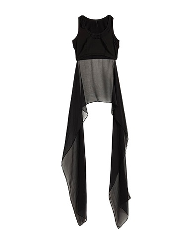 MASNADA Top Nero 95% Cotone, 5% Elastan, Seta