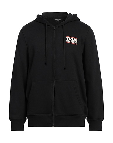 TRUE RELIGION Felpa Nero 60% Cotone, 40% Poliestere