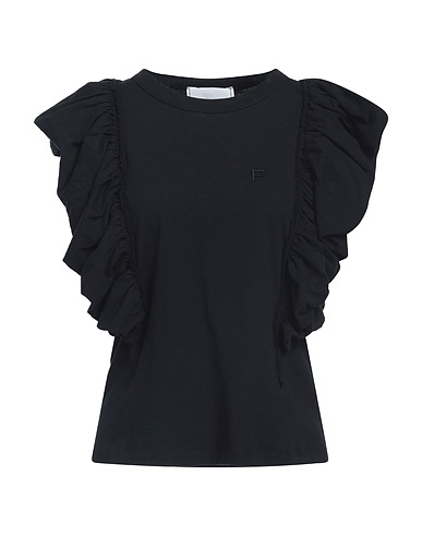 PHILOSOPHY di LORENZO SERAFINI Basic T-Shirt Black 100% Cotton