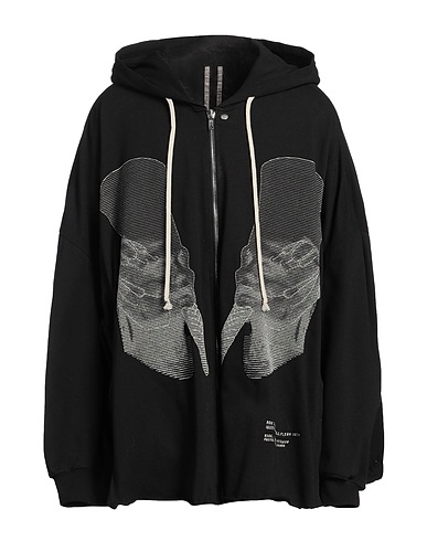 RICK OWENS スウェット ブラック コットン 100%