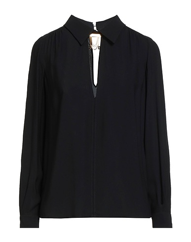 ELISABETTA FRANCHI Top Black 100% Viscose