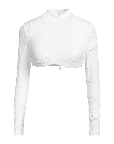 MSGM Top White 90% Polyester, 10% Elastane