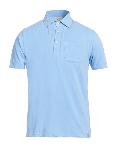 HERITAGE Polo Celeste 94% Cotone, 6% Elastan