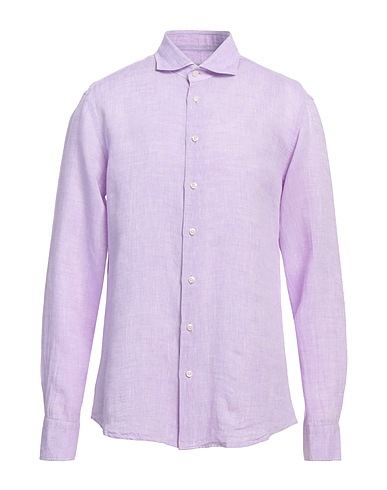 BASTONCINO Camicia in lino Malva 100% Lino