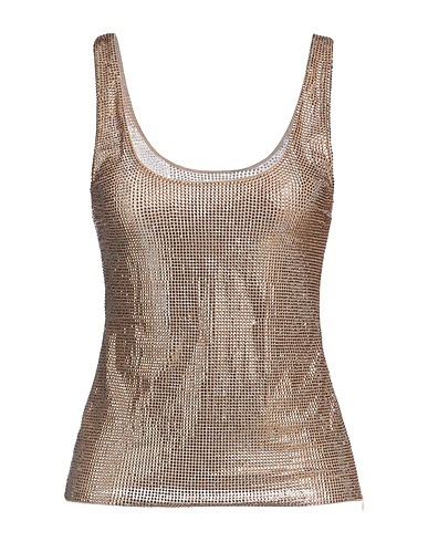 GIUSEPPE DI MORABITO Top Oro 82% Poliammide, 18% Elastan