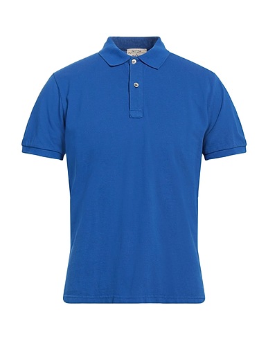 HERITAGE Polo Blu 100% Cotone
