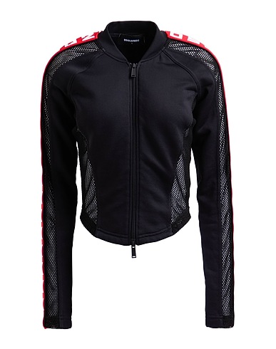 DSQUARED2 Sweatshirt Black 55% Polyamide, 45% Cotton