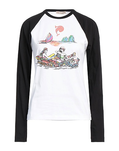 PUCCI T-Shirt Weiß 100% Baumwolle