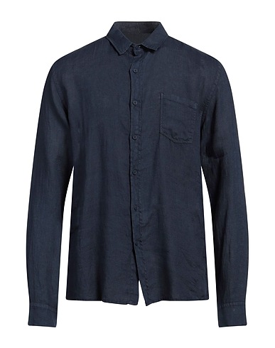 40WEFT Linen shirt Navy 100% Linen