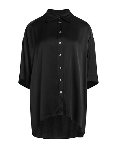 OTTOD'AME Camicie e bluse tinta unita Nero 100% Viscosa