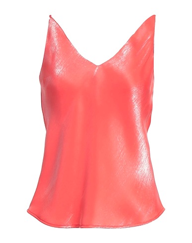 OTTOD'AME Camisole Corallo 70% Viscosa, 30% Poliestere
