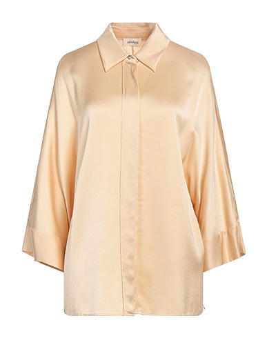OTTOD'AME Solid color shirts & blouses Sand 100% Viscose