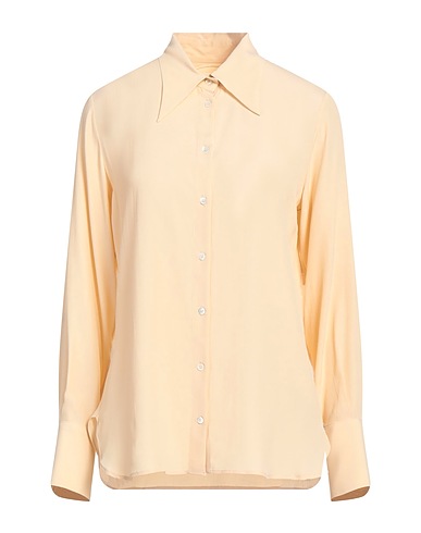 OTTOD'AME Solid colour shirts & blouses 70% Acetate, 30% Silk