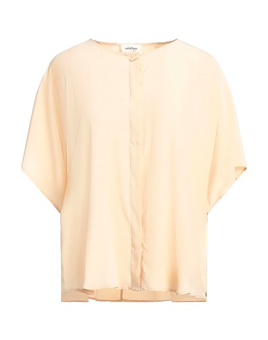 OTTOD'AME Camicie e bluse tinta unita Beige 70% Acetato, 30% Seta