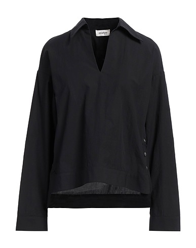 OTTOD'AME Top Black 100% Cotton