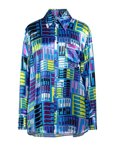PUCCI Patterned shirts & blouses Azure 100% Silk