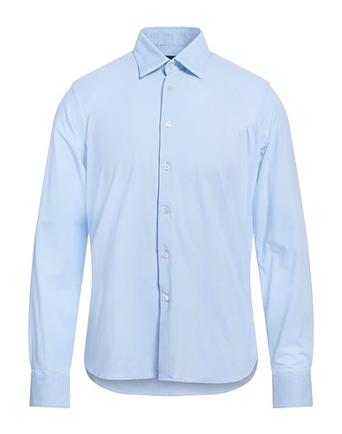 RRD Einfarbiges Hemd Himmelblau 86% Polyamid, 14% Elastan
