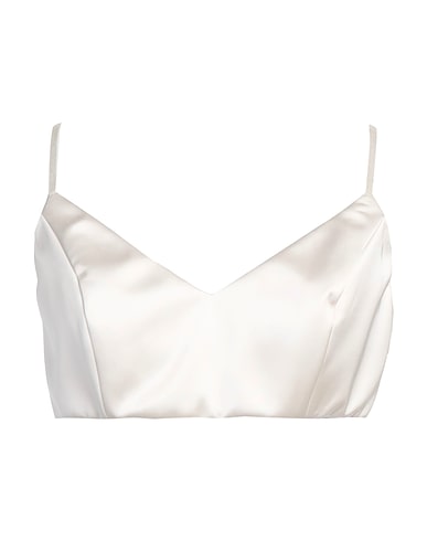 CRISTINAEFFE Top Ivory 97% Polyester, 3% Elastane